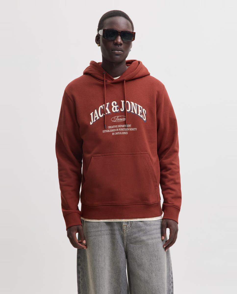 Imagem 0 de Sweatshirt com Capuz e Estampado à Frente