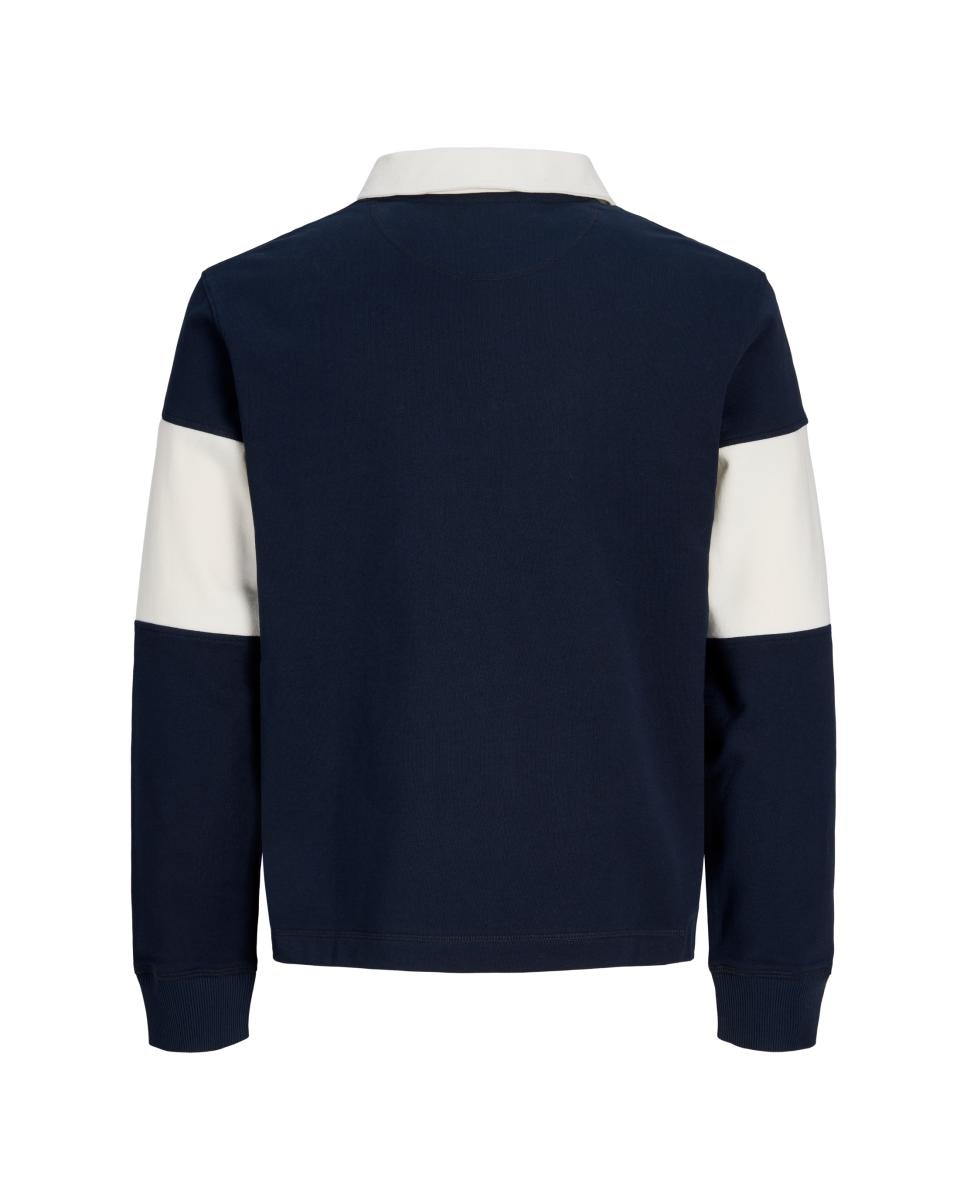 Polo de hombre de manga larga - Jack & Jones - Azul Azul-7