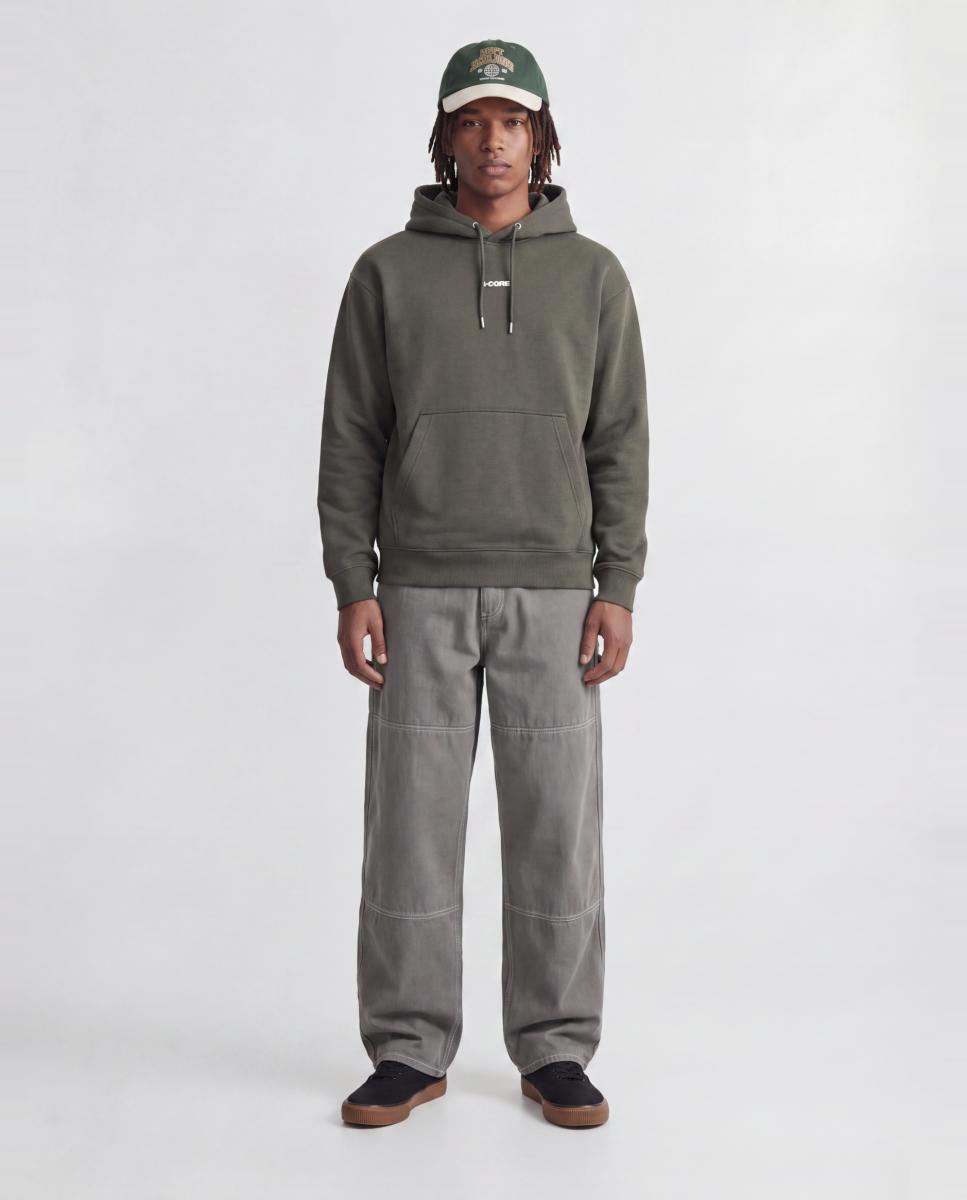 Imagen 7 de Sudadera de hombre con capucha y bolsillo - Jack & Jones - Verde Verde