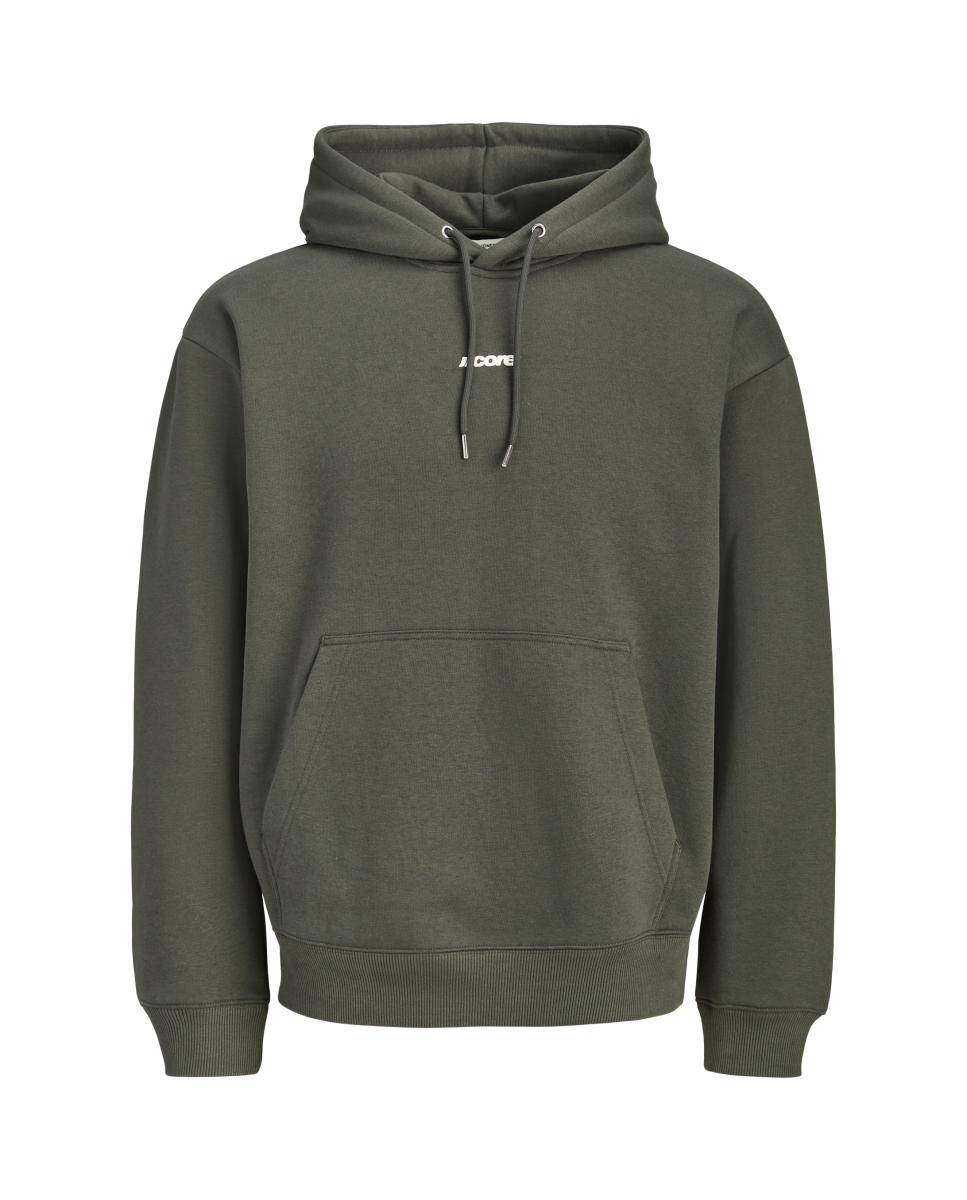 Imagen 5 de Sudadera de hombre con capucha y bolsillo - Jack & Jones - Verde Verde