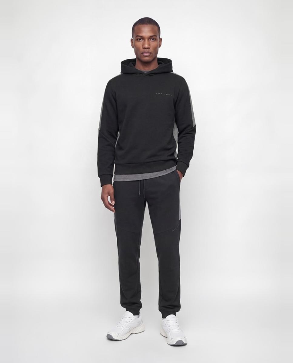 Sudadera de hombre con capucha - Jack & Jones - Negro Negro-7