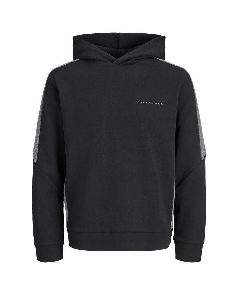 Sudadera de hombre con capucha - Jack & Jones - Negro Negro-5