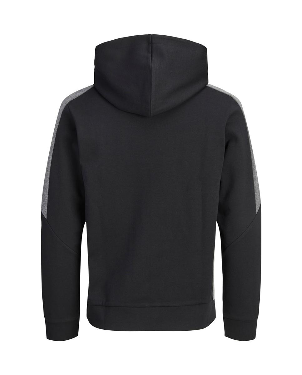 Sudadera de hombre con capucha - Jack & Jones - Negro Negro-6