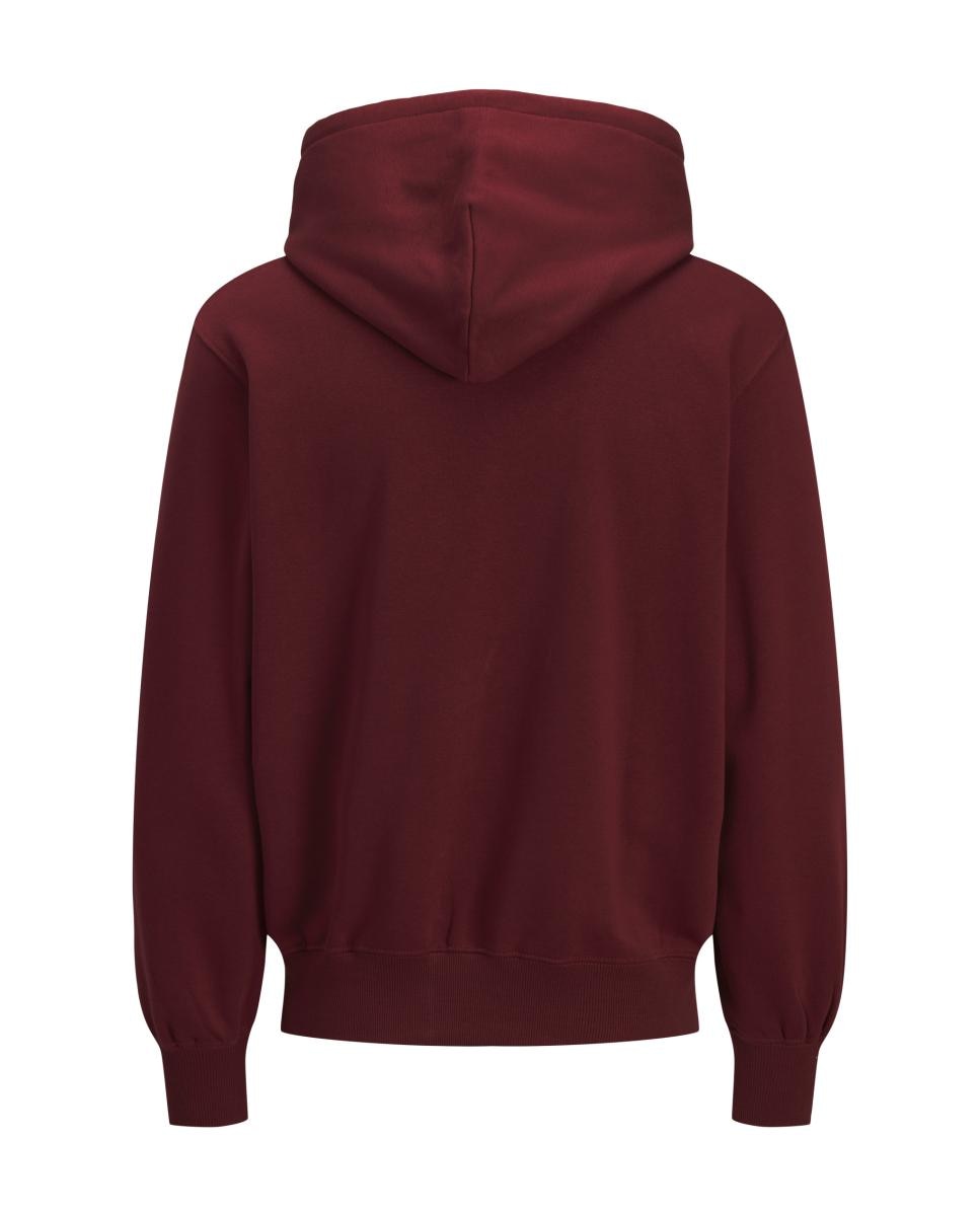 Sudadera de hombre con capucha y bolsillo frontal - Jack & Jones - Marrón Marrón-7