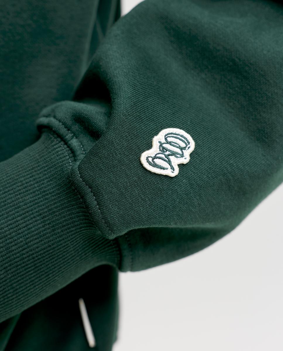 Sudadera de hombre con capucha y bolsillo frontal - Jack & Jones - Verde Verde-5