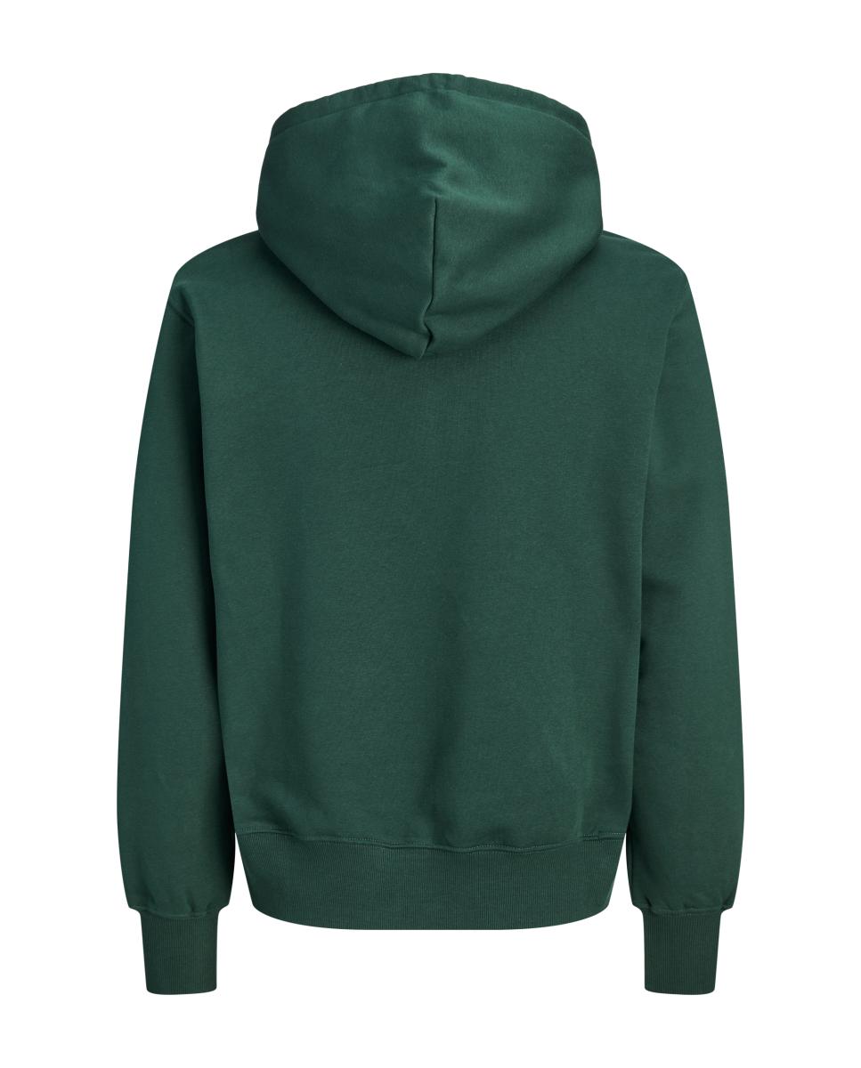 Sudadera de hombre con capucha y bolsillo frontal - Jack & Jones - Verde Verde-7
