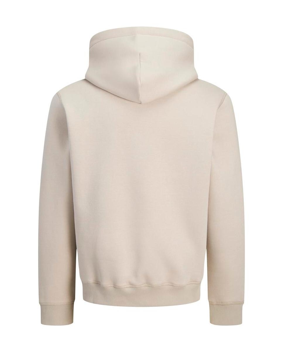 Sudadera de hombre con capucha y estampado frontal - Jack & Jones - Crudo Crudo-2