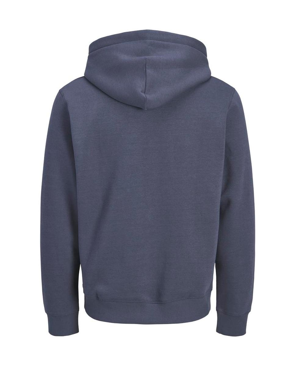 Sudadera de hombre con capucha y estampado frontal - Jack & Jones - Azul Azul-2