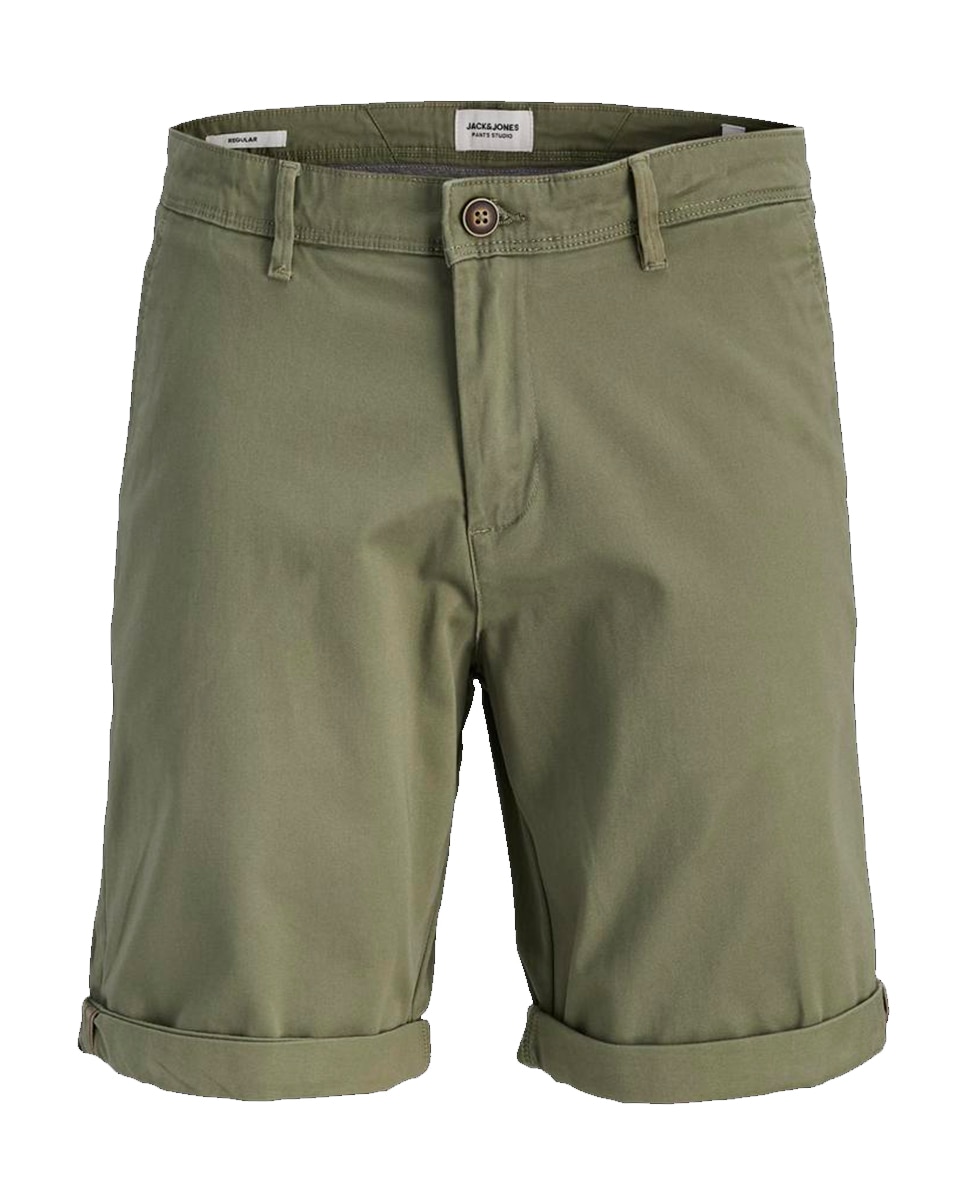 Jack &amp; Jones - Bermuda tipo chino de hombre verde.