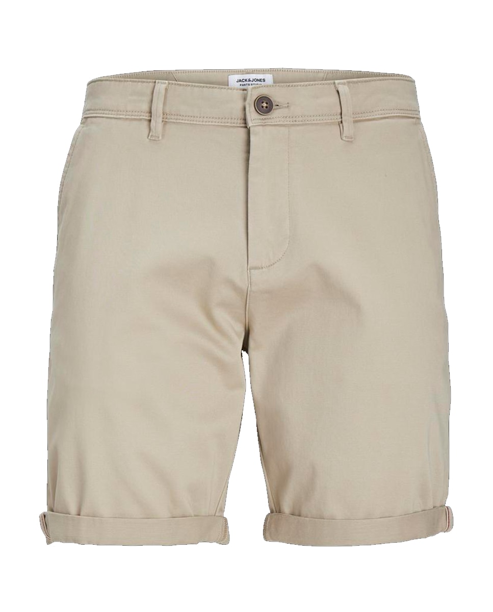 Bermudas chino verdes Bege-7