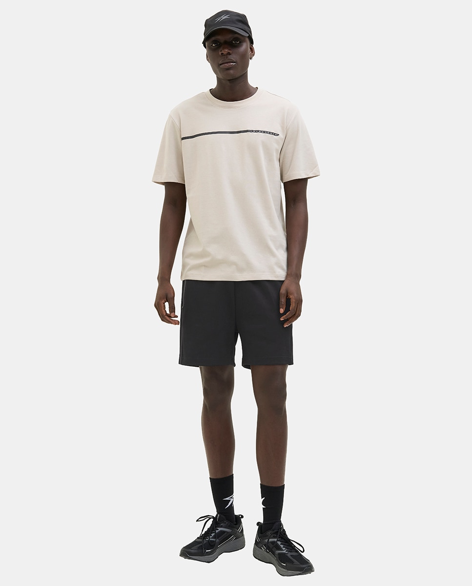 Jack & Jones - Bermudas con bolsillos a contraste laterales de hombre.