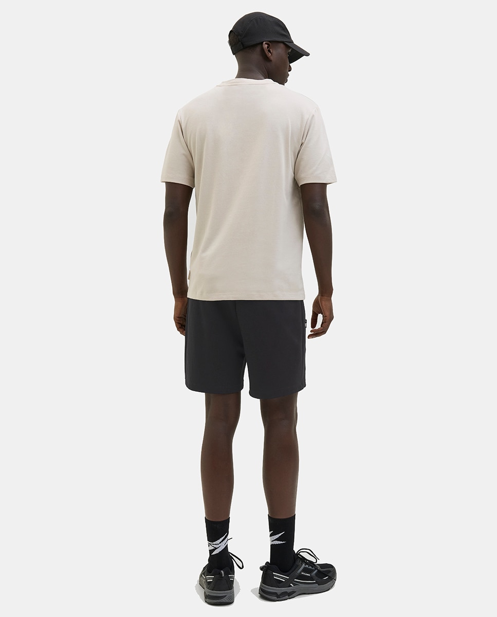 Bermudas con bolsillos a contraste laterales de hombre - Jack & Jones - Negro Negro-3