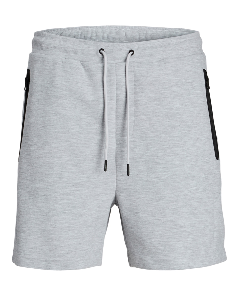 Bermudas con bolsillos a contraste laterales de hombre - Jack & Jones - Gris Gris-9