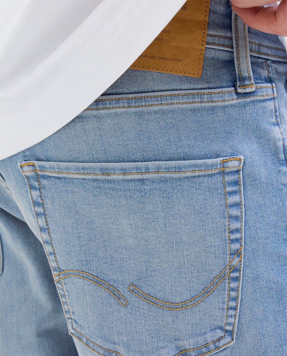 Bermudas de Ganga Regular Fit Azul-4