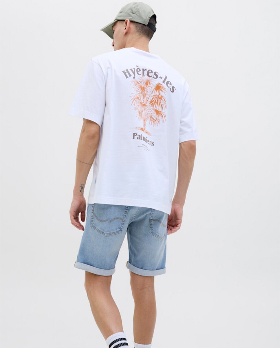 Bermudas de Ganga Regular Fit Azul-6