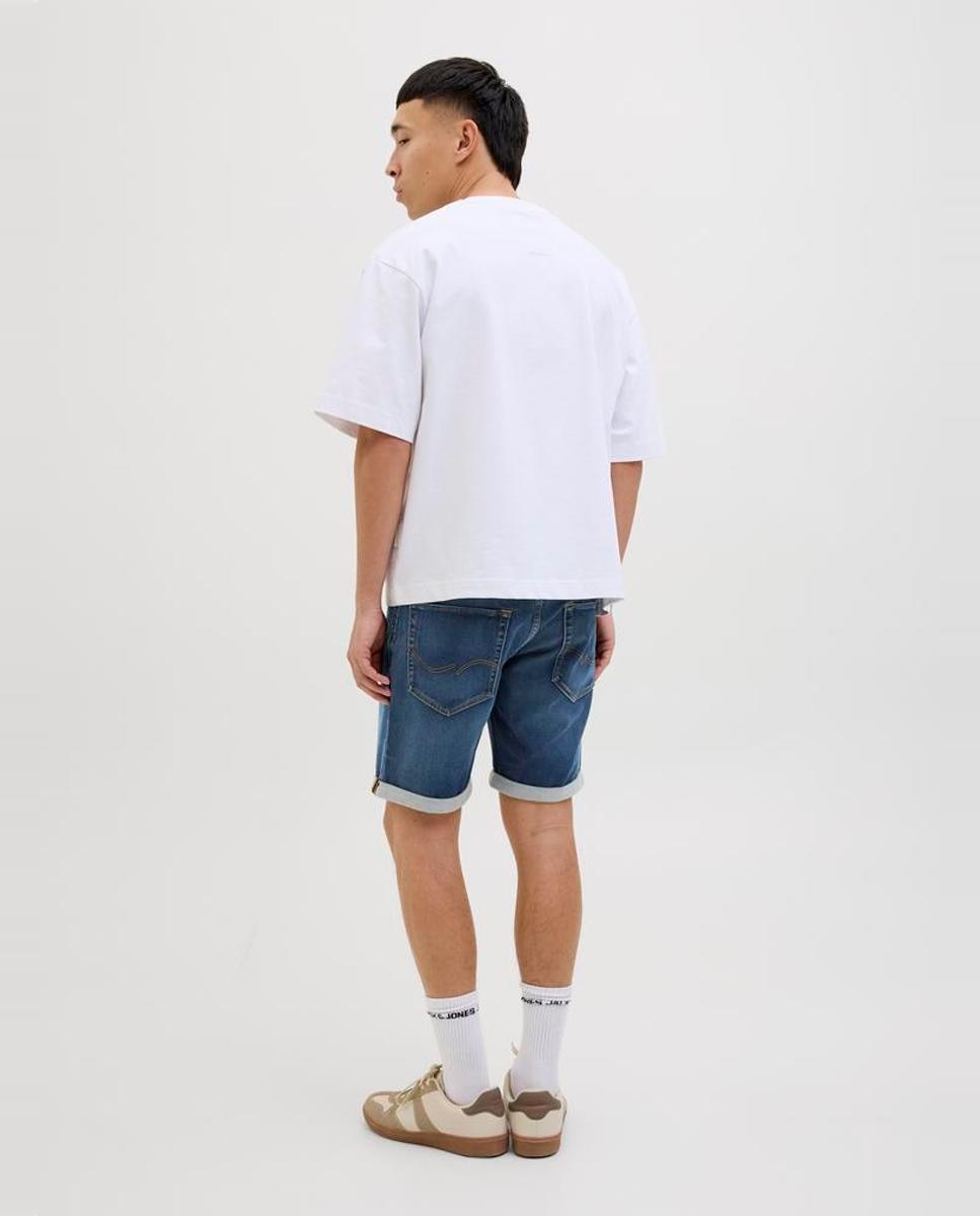 Bermudas de Ganga Regular Fit Azul-3