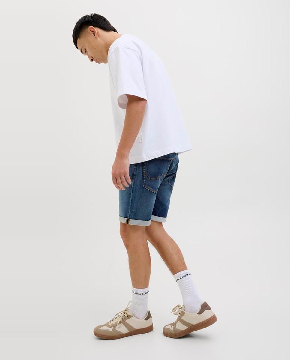 Bermudas de Ganga Regular Fit Azul-4