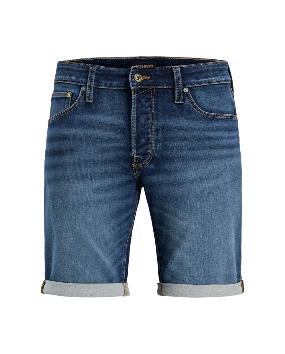 Bermudas de Ganga Regular Fit Azul-7