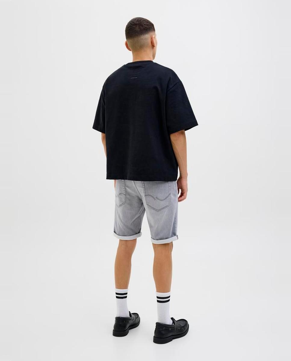 Bermudas de Ganga Regular Fit Cinzento-3
