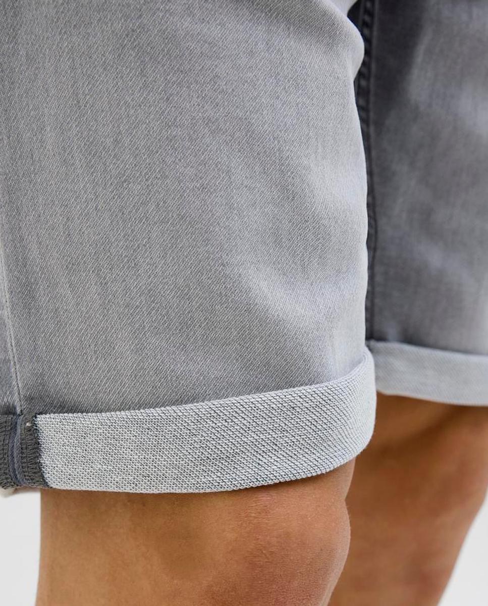 Bermudas de Ganga Regular Fit Cinzento-5