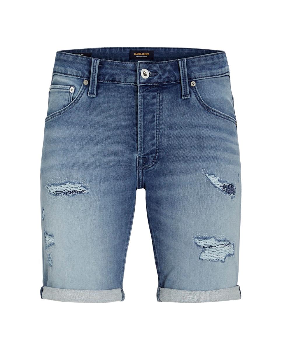 Bermudas de Ganga Regular Fit Azul-6