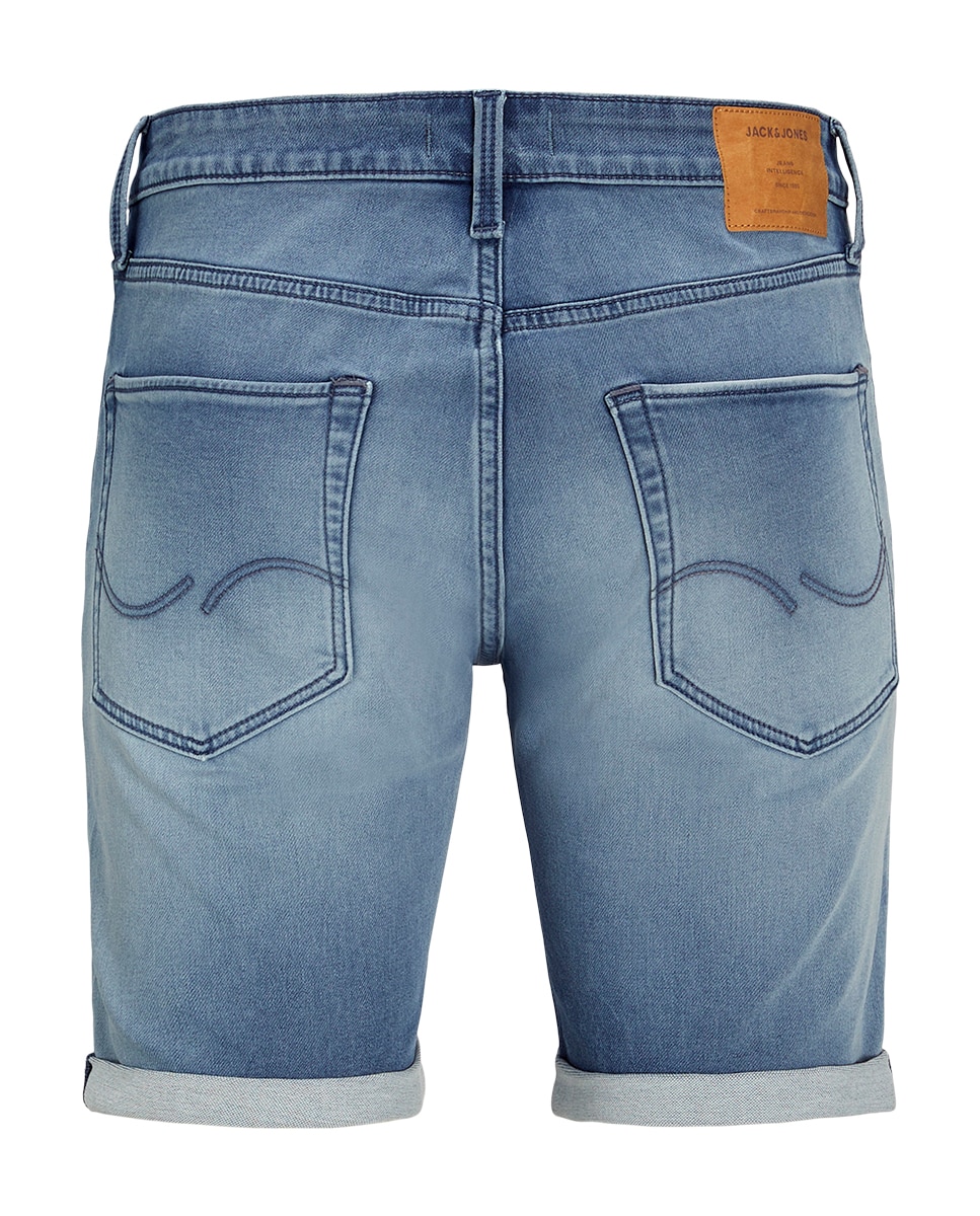 Bermudas de Ganga Regular Fit Azul-7