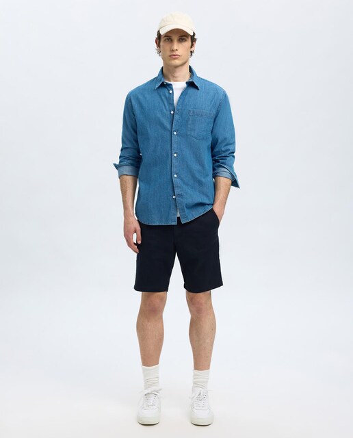 Pantalones Cortos De Lino Para Hombre - Holgados, Transpirables, Con Bolsillos, Ideales Para Verano, Playa O Deporte