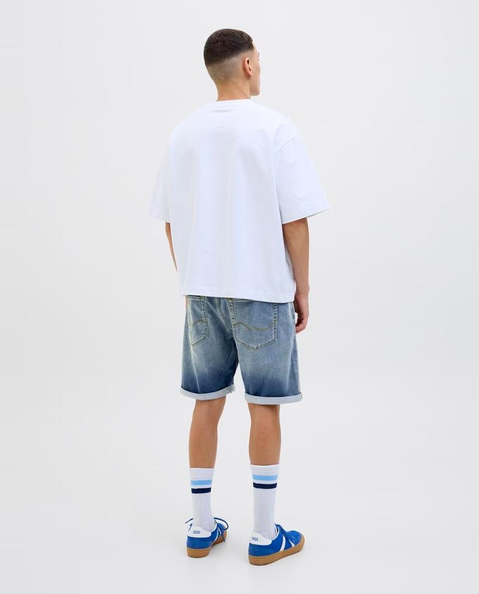 Bermudas de Ganga Regular Fit Azul-3