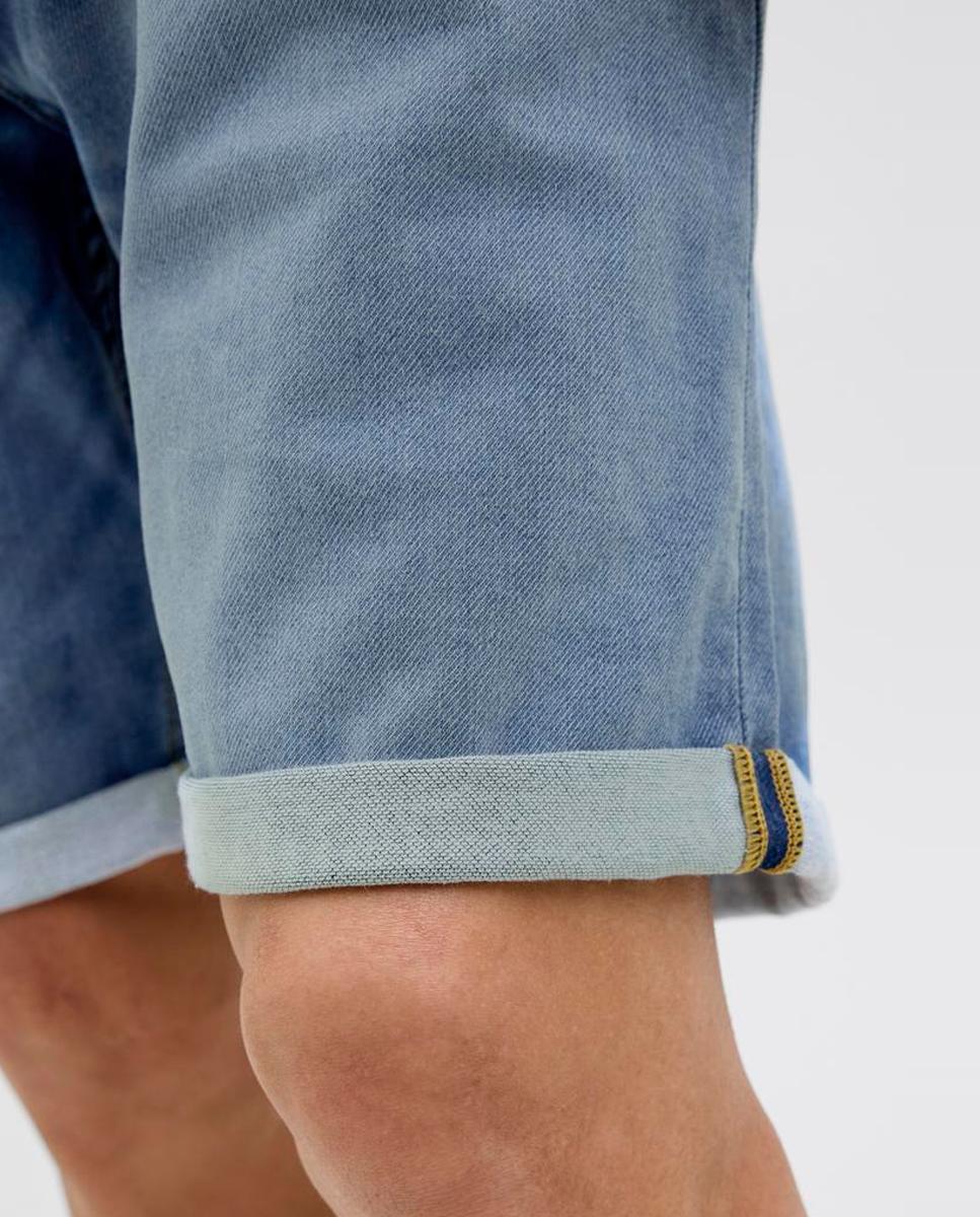Bermudas de Ganga Regular Fit Azul-4