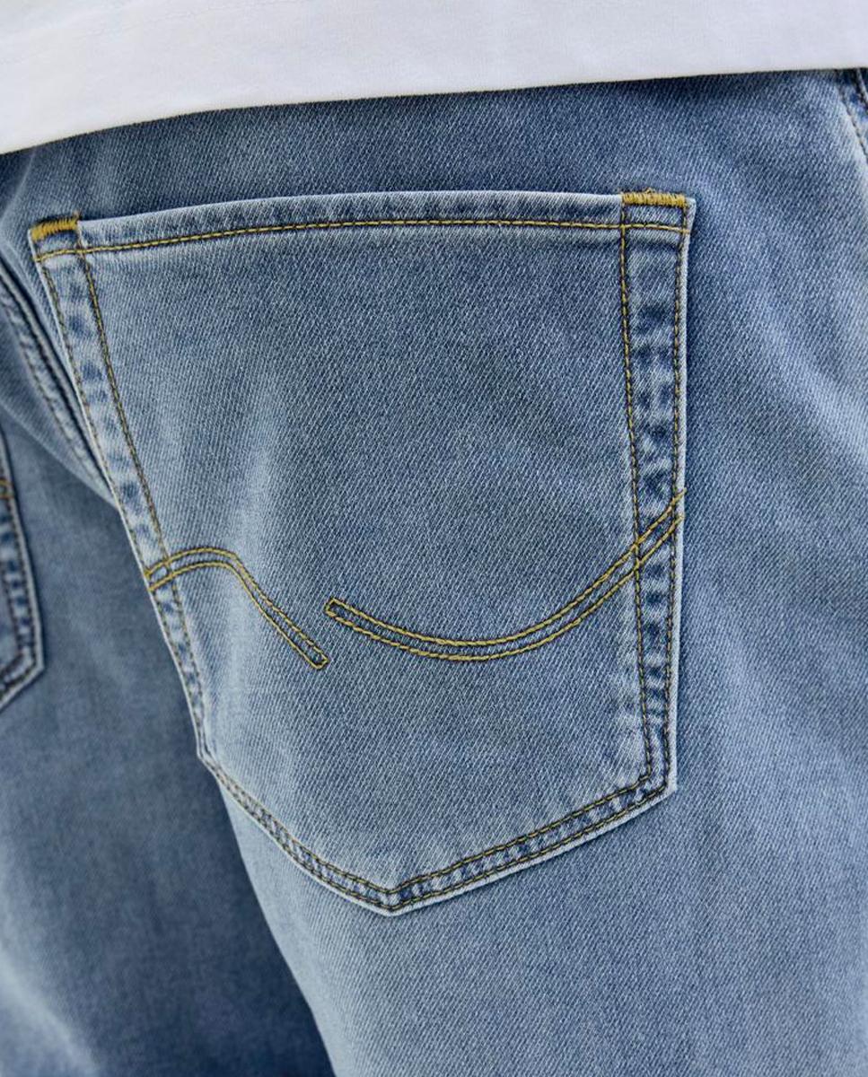 Bermudas de Ganga Regular Fit Azul-5