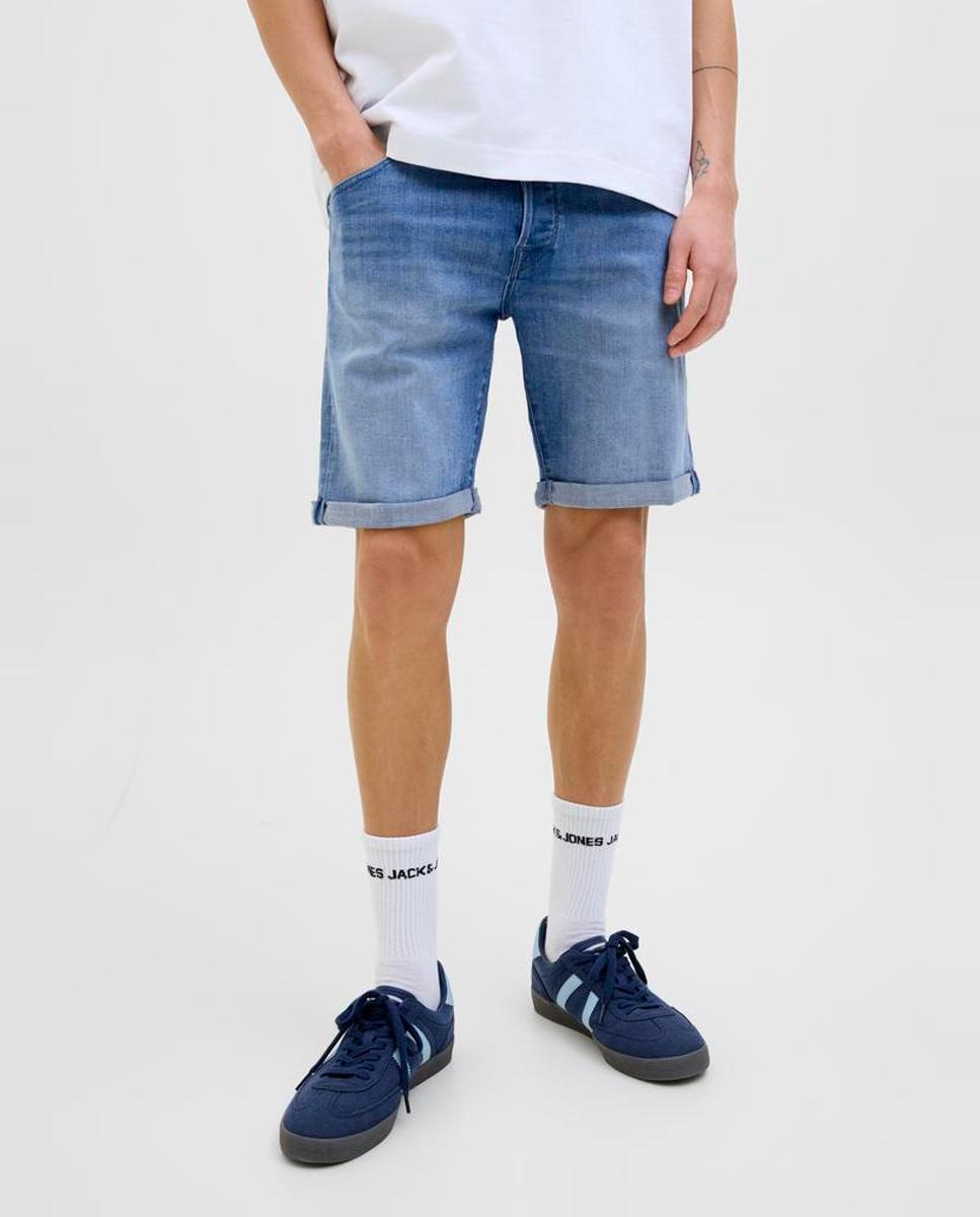 Bermudas de Ganga Regular Fit Azul-2
