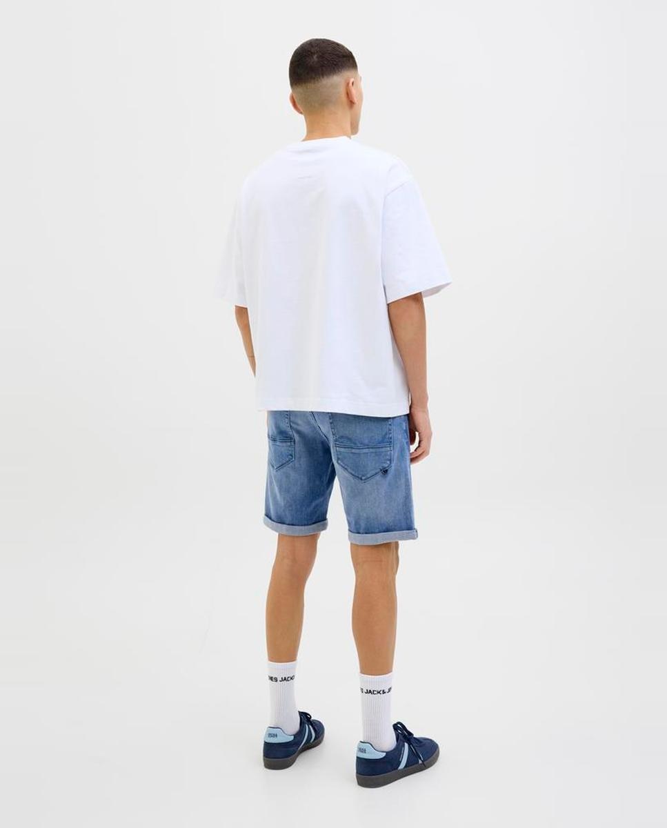 Bermudas de Ganga Regular Fit Azul-3