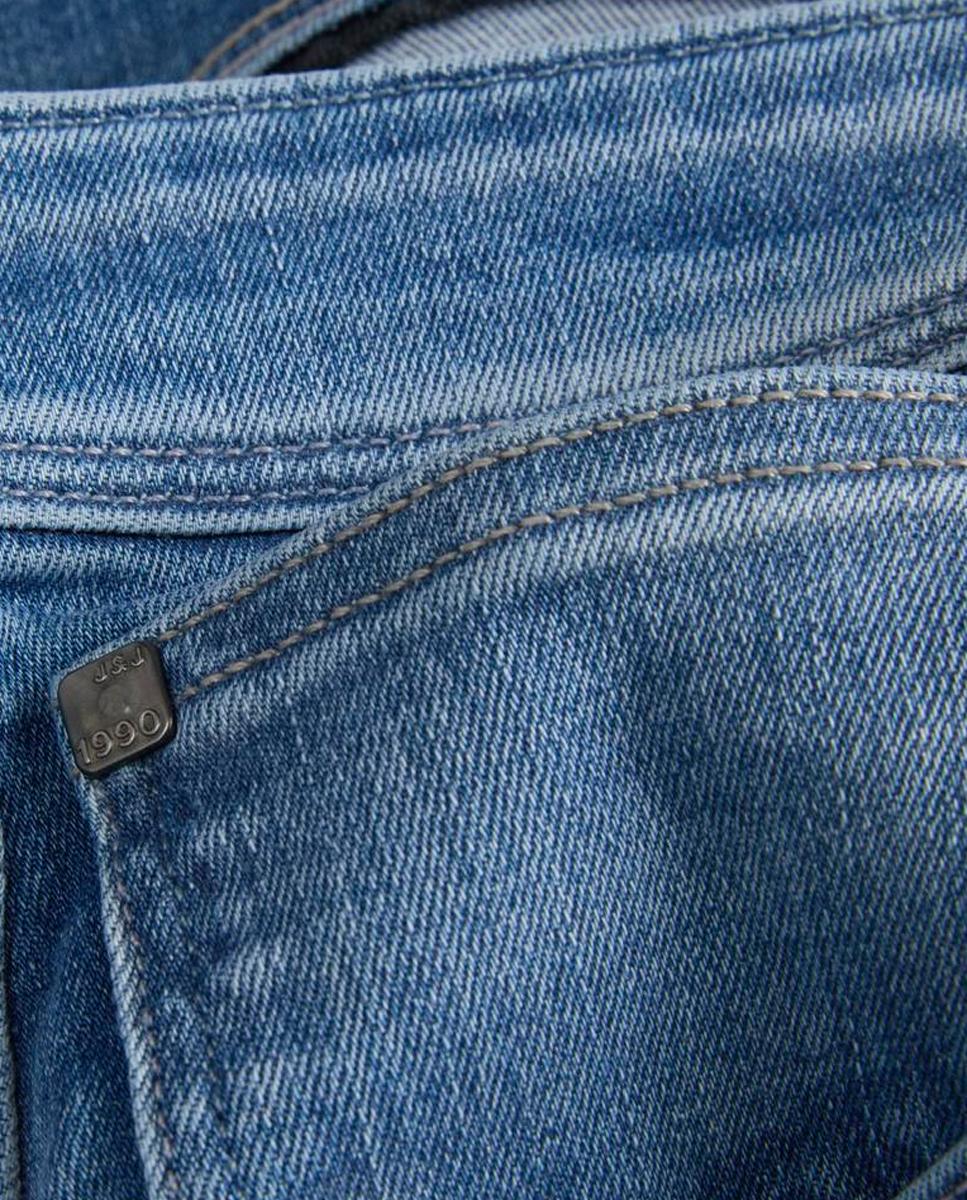 Bermudas de Ganga Regular Fit Azul-4