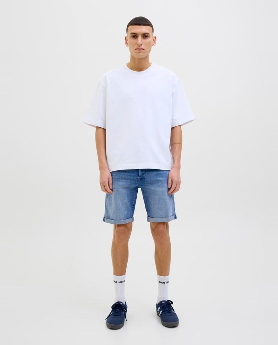 Bermudas de Ganga Regular Fit Azul-7