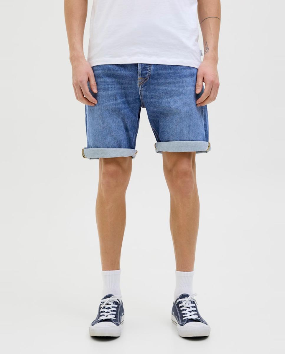 Bermudas de Ganga Regular Fit Azul-2