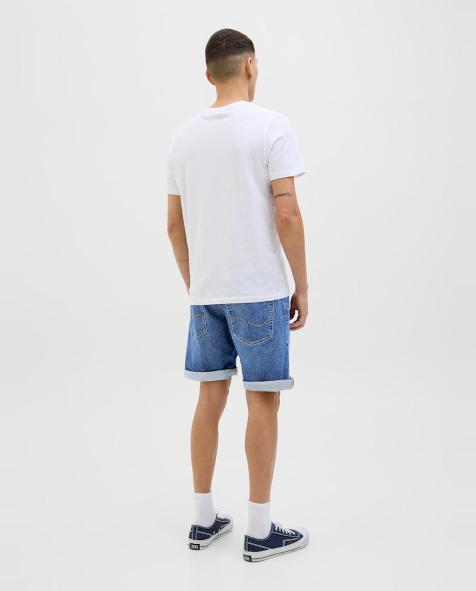 Bermudas de Ganga Regular Fit Azul-3