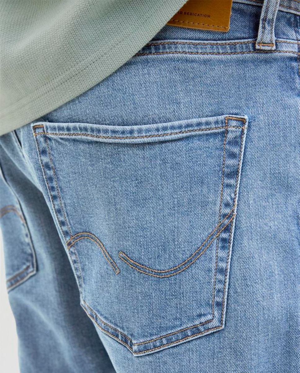 Bermudas de Ganga Regular Fit Azul-6