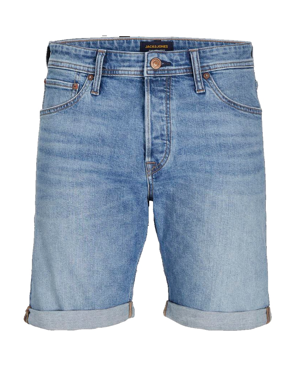 Bermudas de Ganga Regular Fit Azul-7
