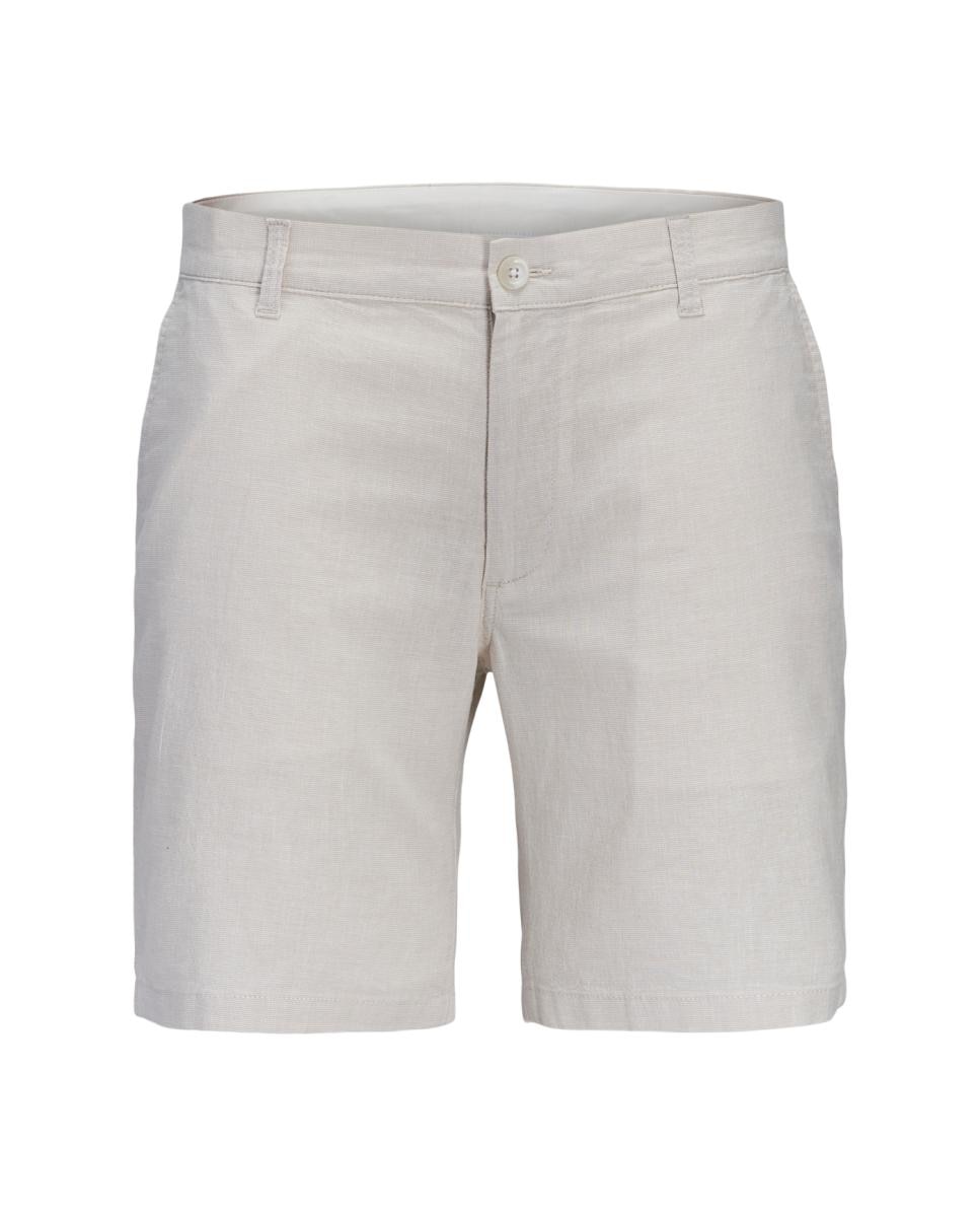 Bermudas Chino Slim Bege-4