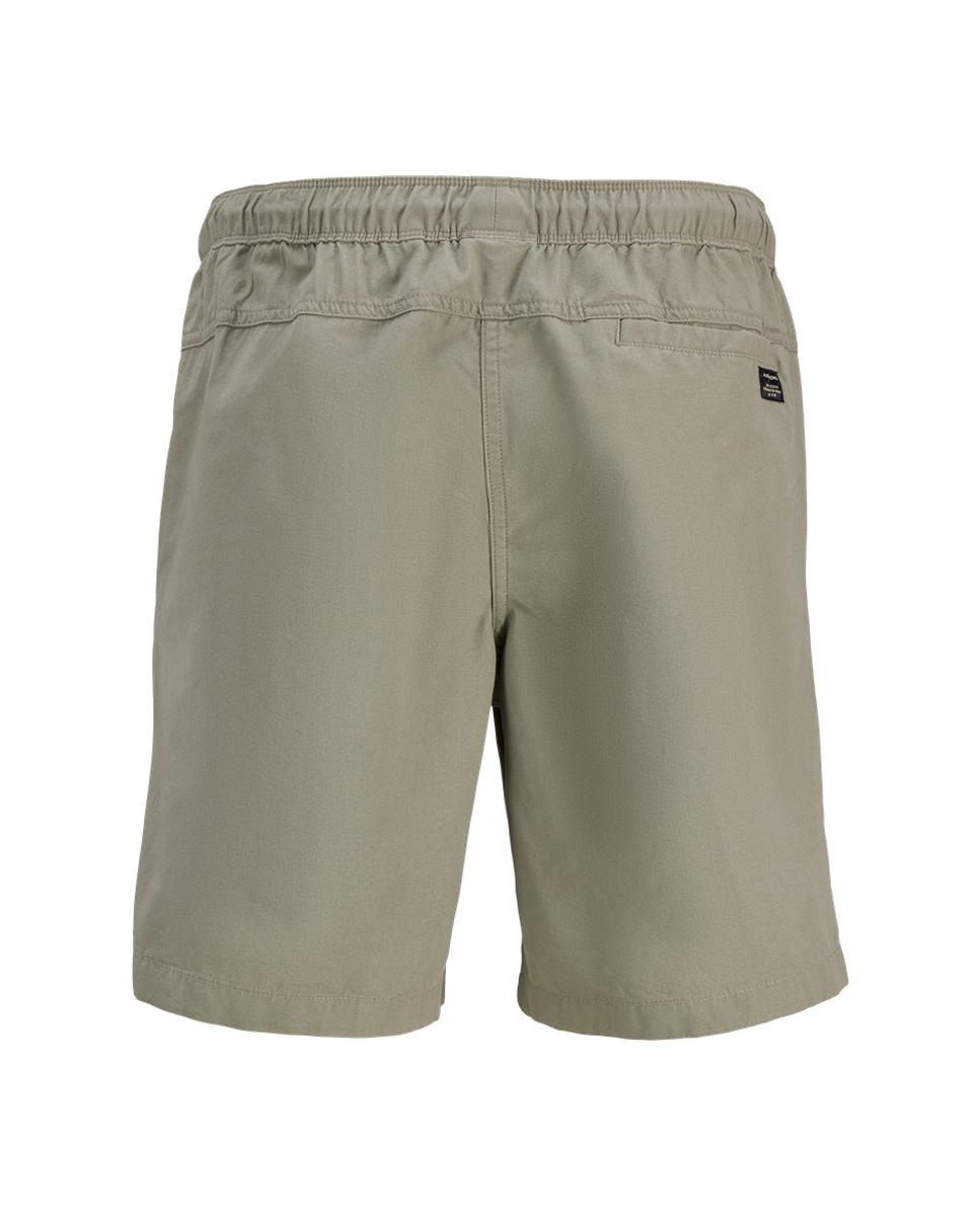Bermudas Tipo Joggers Verde-7
