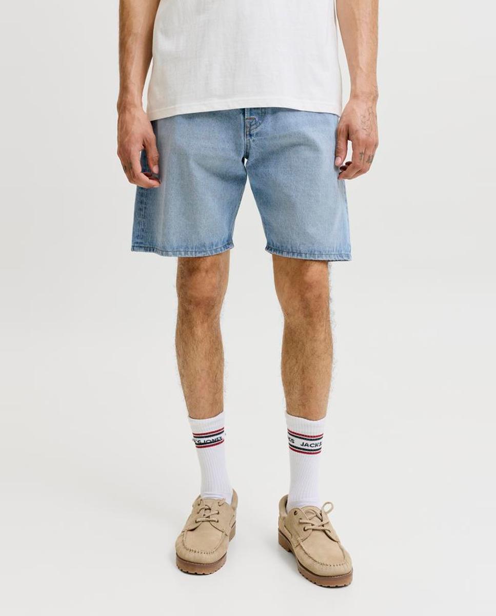 Bermudas de Ganga Loose Fit Azul-claro-2
