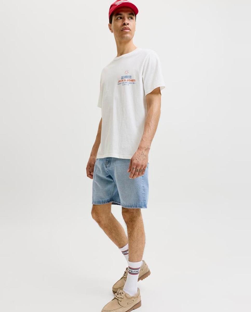 Bermudas de Ganga Loose Fit Azul-claro-4