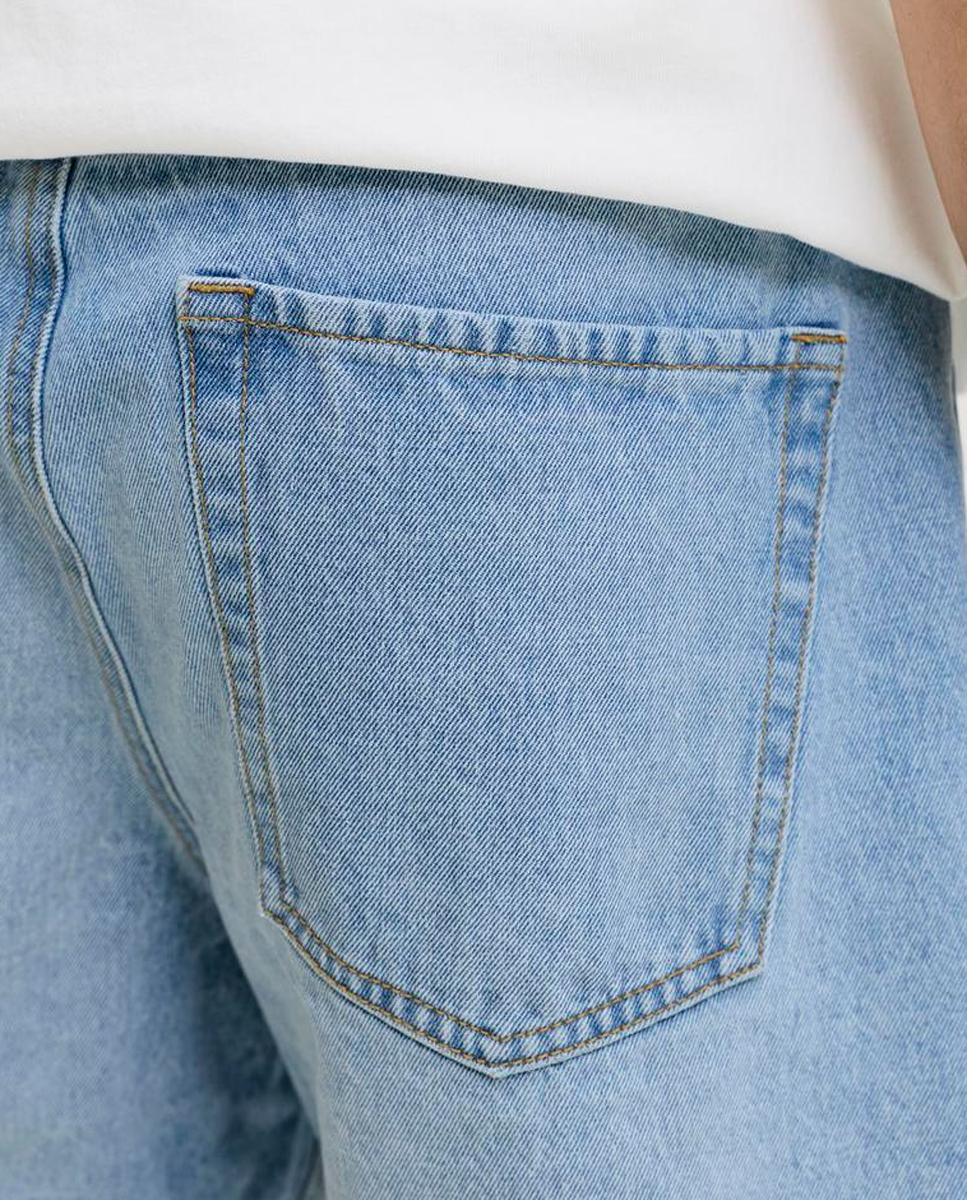 Bermudas de Ganga Loose Fit Azul-claro-6