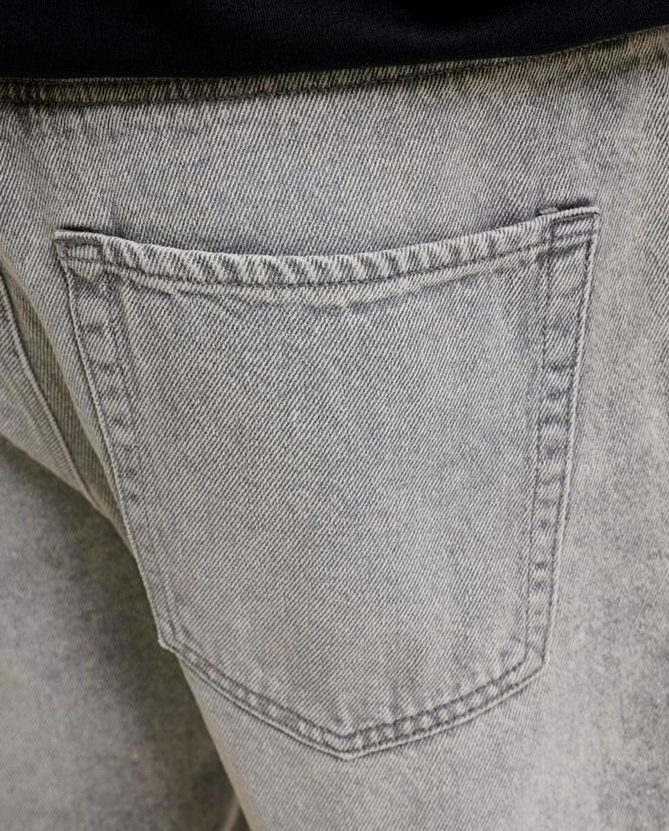 Bermudas de Ganga Loose Fit Cinzento-5