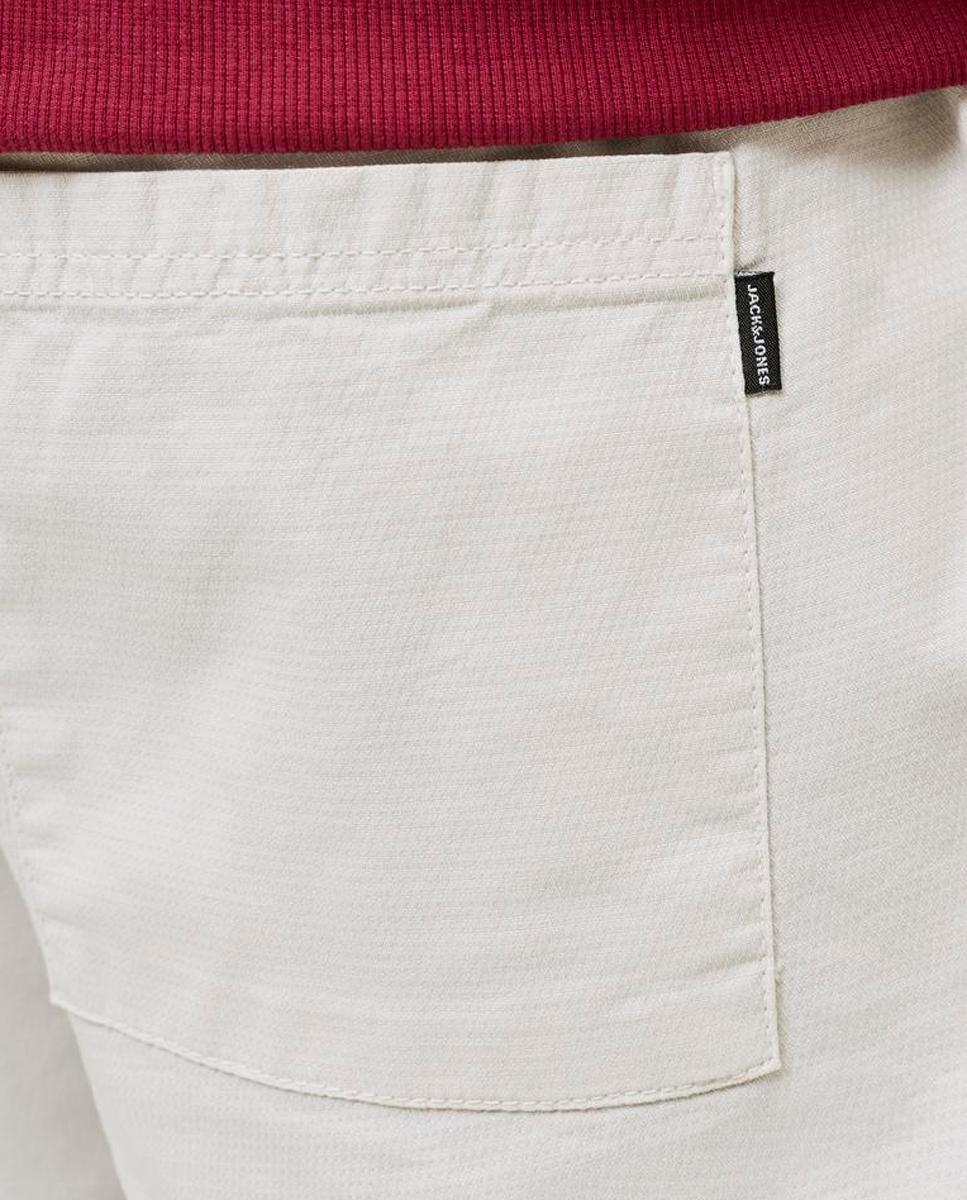 Bermudas Jogger Relaxed Fit Bege-4