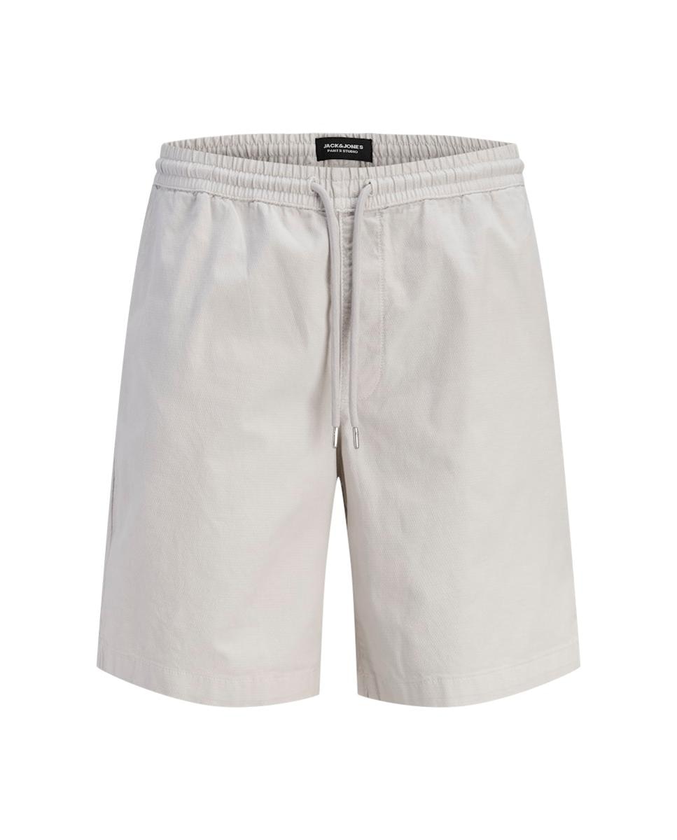 Bermudas Jogger Relaxed Fit Bege-6