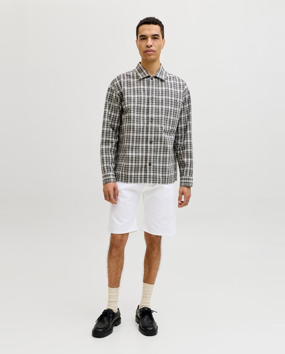 Bermudas de Ganga Regular Fit Branco-1