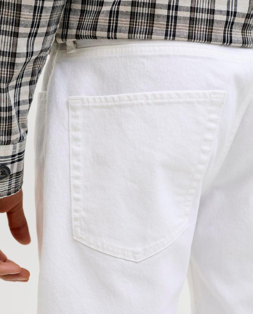 Bermudas de Ganga Regular Fit Branco-6