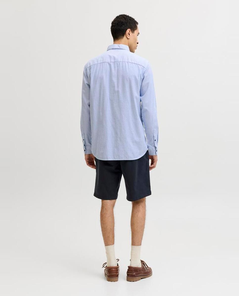 Imagen 3 de Bermuda tipo chino de hombre relaxed fit - Jack & Jones - Azul marino Azul marino