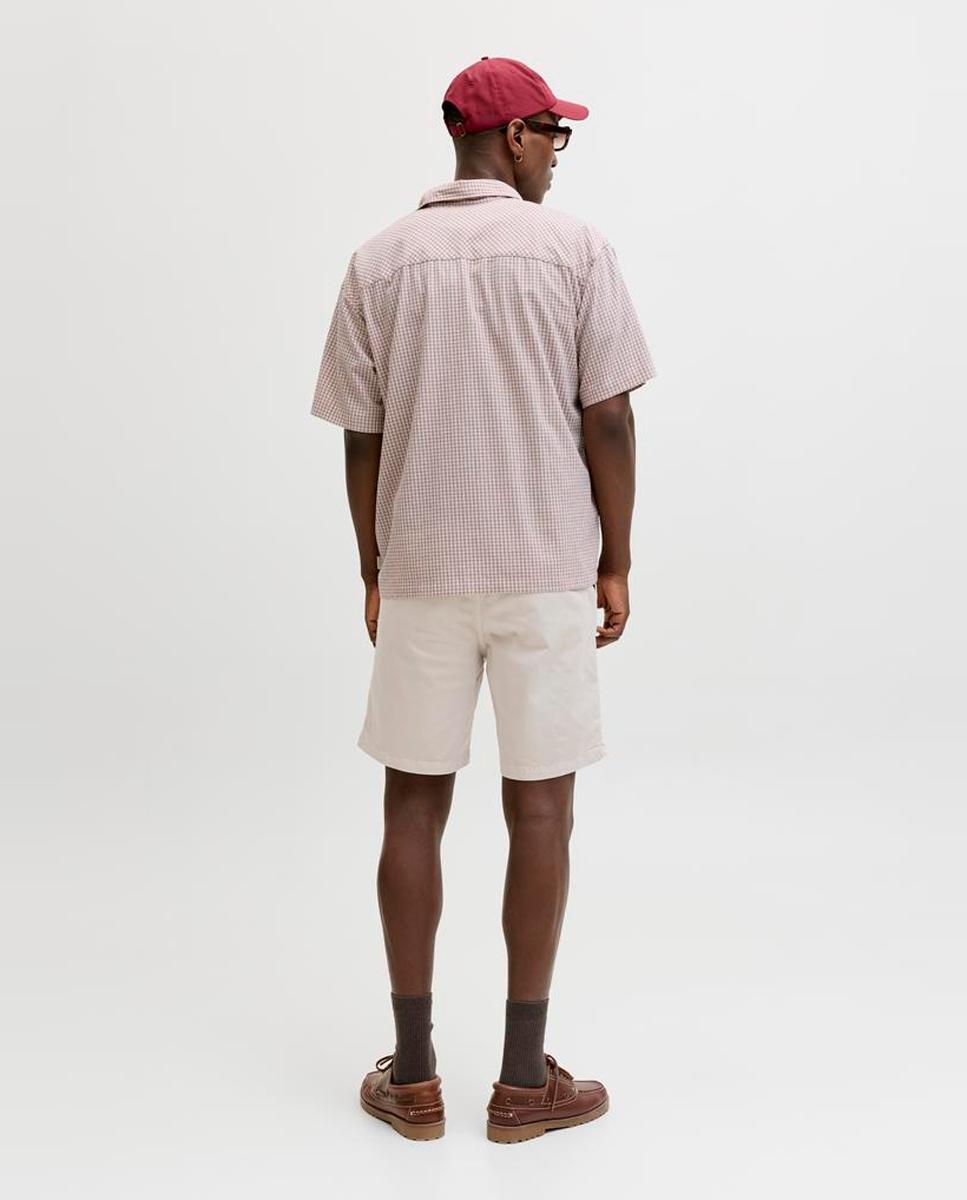 Bermudas Chino Relaxed Fit Bege-3